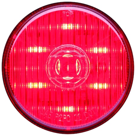 Optronics 7-Led 2.5in. Red Marker/Clearance Light MCL58RB